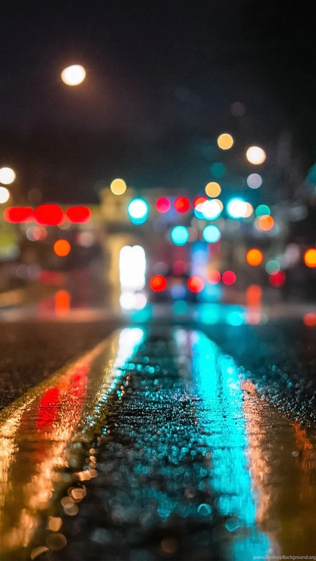 New York Street Close Up Bokeh   The iPhone Wallpapers