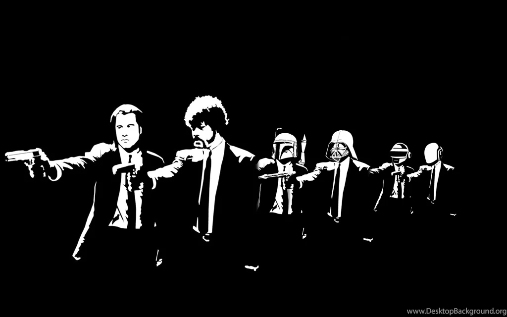 A Homemade Wallpapers For Fans Of Pulp Fiction, Star Wars, And Daft ...