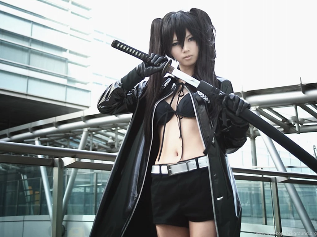 Download Wallpapers, Download 2560x1920 Black Black Rock Shooter ...