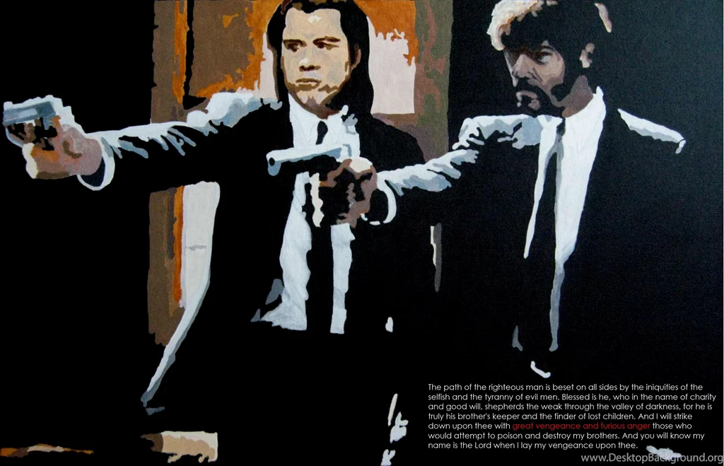 Pulp Fiction Samuel Jackson John Travolta