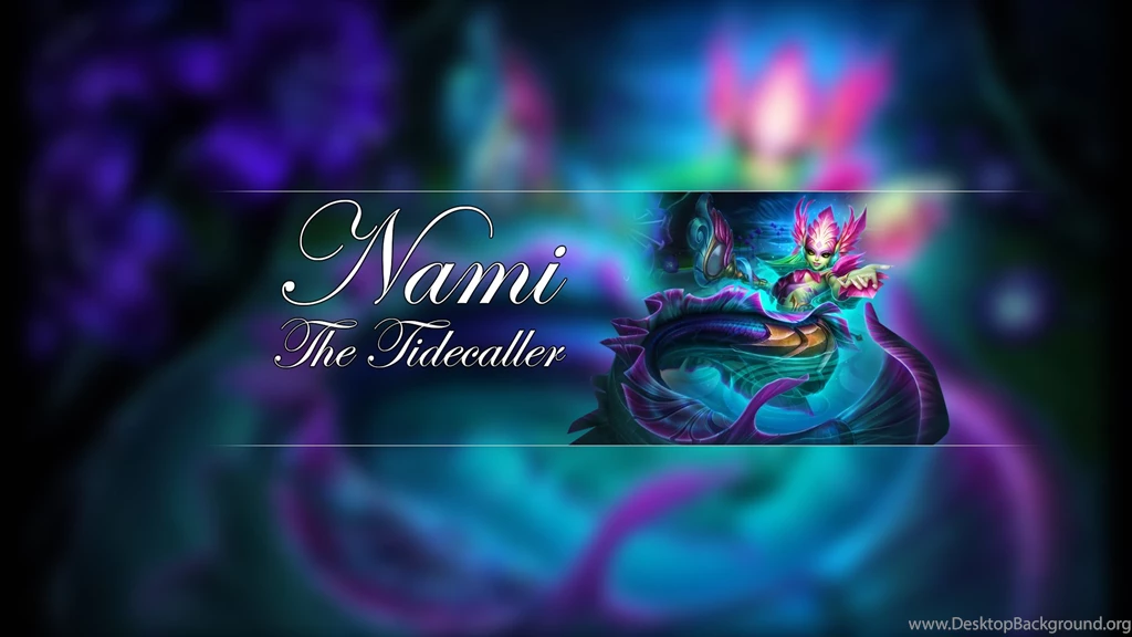 League Of Legends, Support, Nami (league Of Legends) Wallpapers HD ...