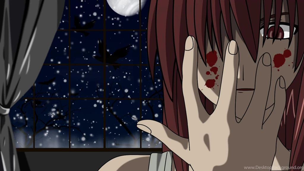Elfen Lied Best Widescreen Backgrounds Awesome