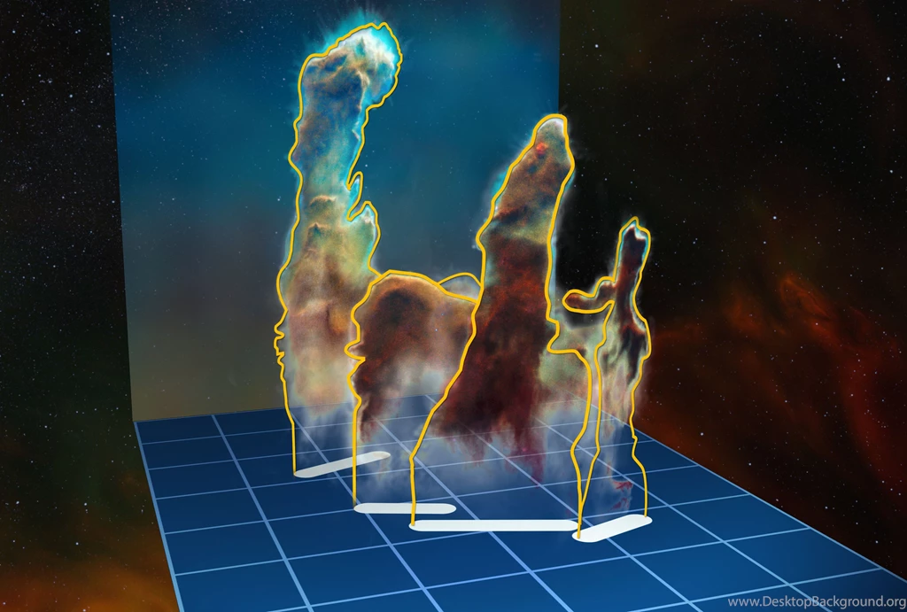 Pillars Of Creation Revealed In 3 D