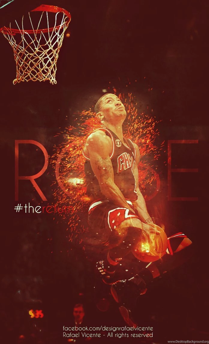 Derrick Rose Dunk Wallpapers Desktop And Mobile Wallpapers