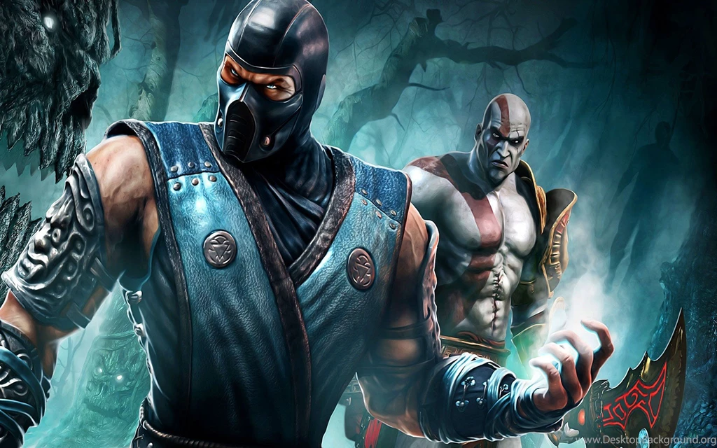 Video Games, Fantasy Art, Digital Art, Sub Zero, Kratos Wallpapers ...