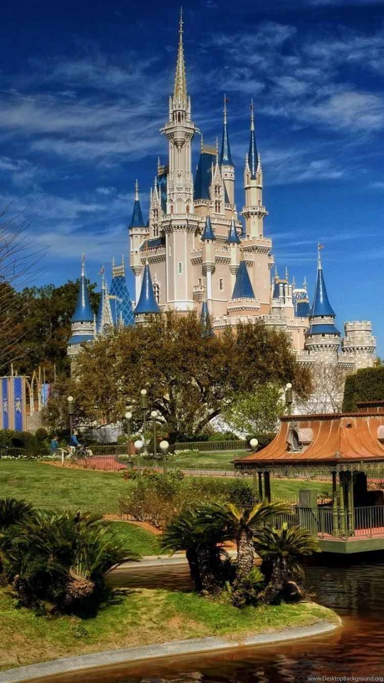 Download Wallpapers 750x1334 Walt Disney World, Coast, Building ...