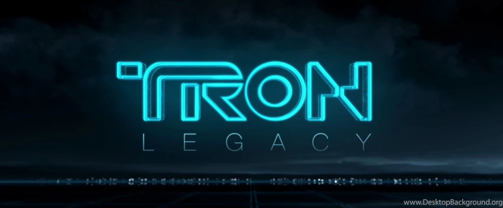 Tron Legacy Movie Logo Landscape Desktop Wallpapers