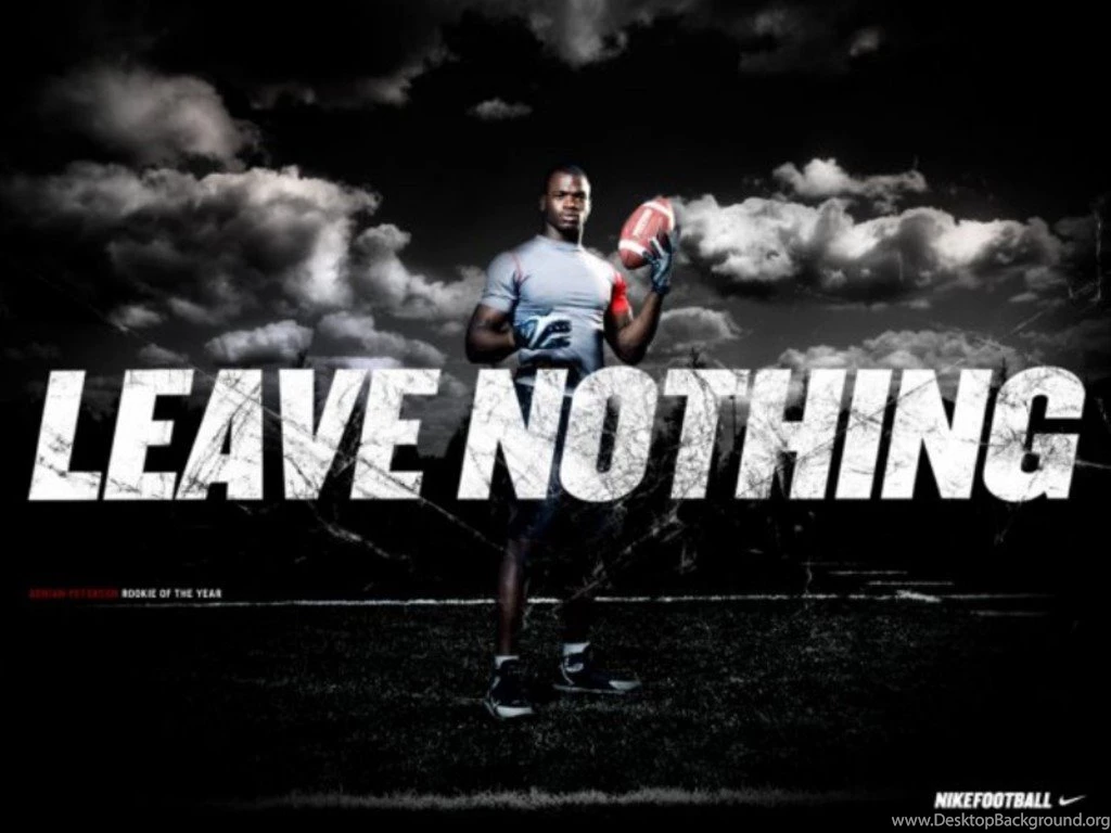 ADRIAN PETERSON LEAVE NOTHING WALLPAPERS HD Wallpaper, Size ...