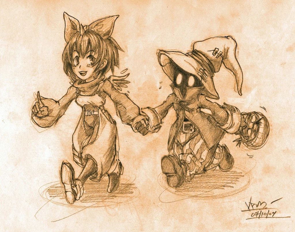 Final Fantasy Vivi (Final Fantasy IX) Eiko Carol Wallpapers ...