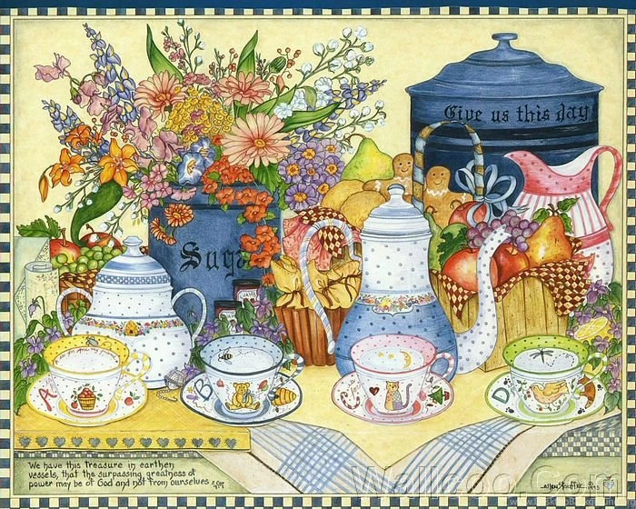 Peace Of Countryside   Ellen Stouffer Paintings Wallpapers 1 ...