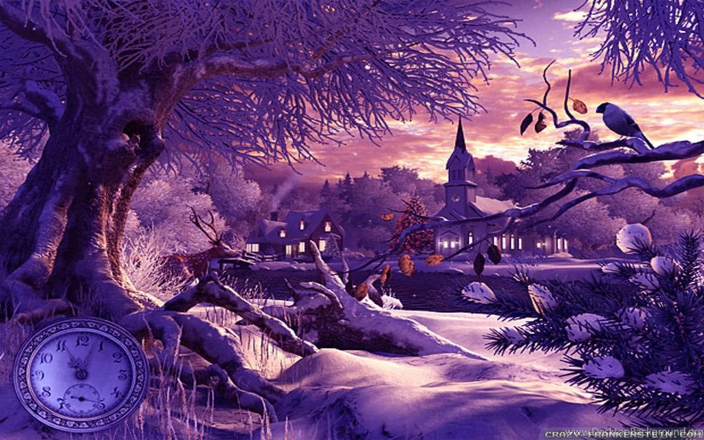 Country winter holidays wallpapers.jpg (1680×1050)