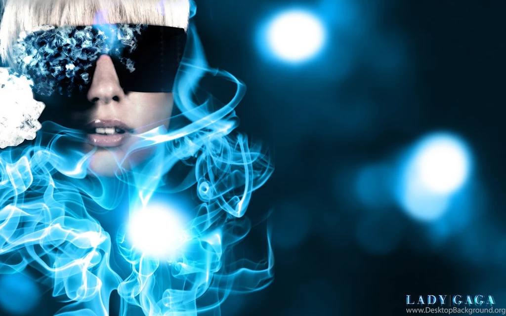 Lady Gaga Blue Wallpapers Desktop