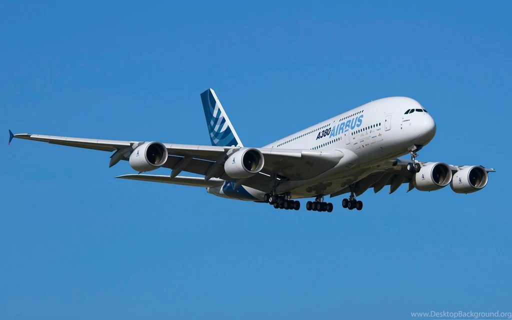 HD Planes Wallpaper, Airbus A380 In The Blue Sky, Safe And Free ...