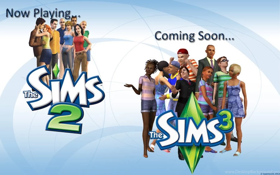 Sims 2 And Sims 3 Wallpapers By Swatme101 On DeviantArt