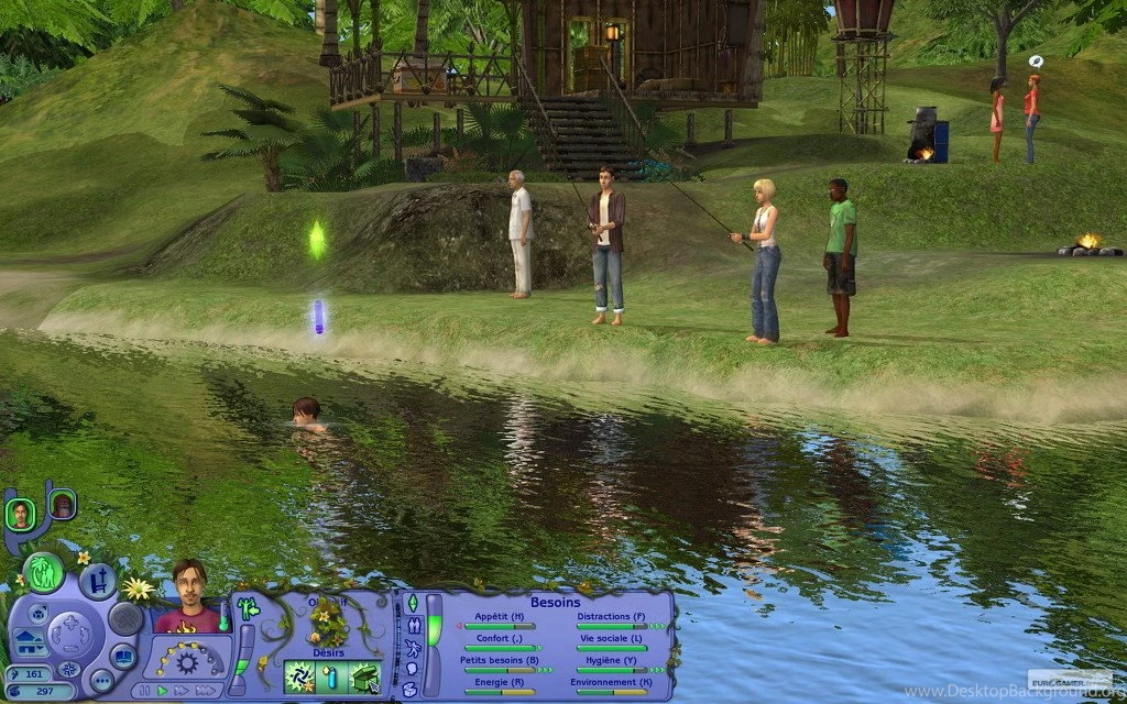 The Sims 2: Castaway Stories Desktop Wallpapers