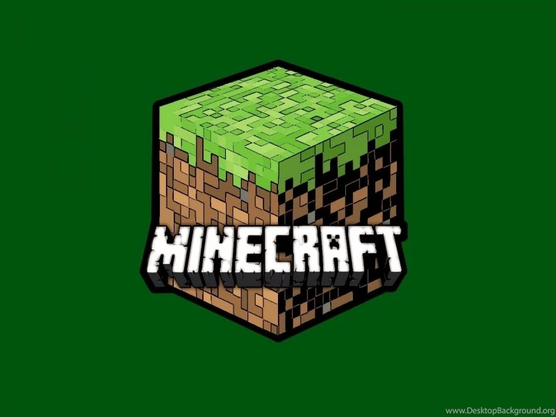 Download Wallpapers 800x600 Minecraft, Cube, Ground, Name, Font ...