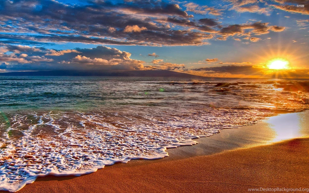 Beach Sunrise Wallpapers » WallDevil Best Free HD Desktop And ...