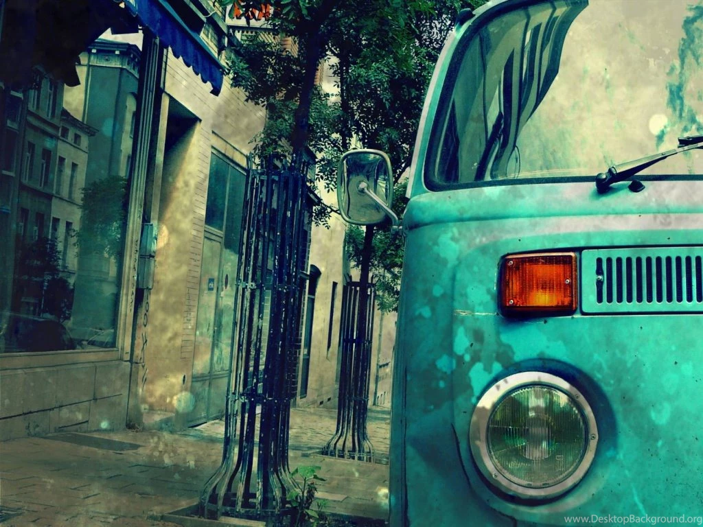 1024x768 Old VW Azure Van Desktop PC And Mac Wallpapers