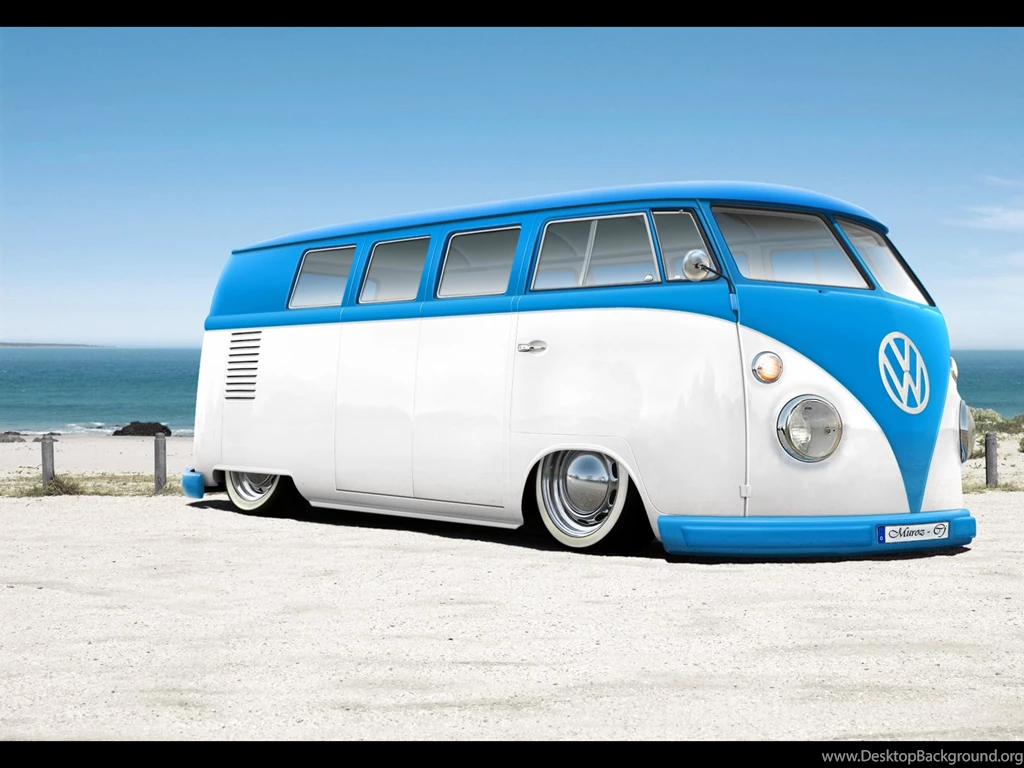Vw Combi Van Hd Wallpapers Volkswagen Kombi Hippie Bus