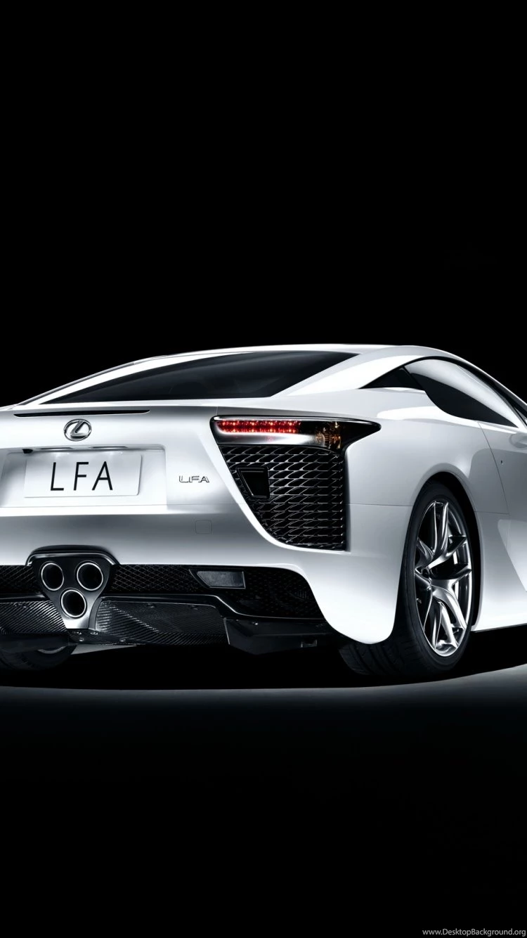 Download Wallpapers 750x1334 Lexus, Lfa, White, Side View iPhone 6 ...