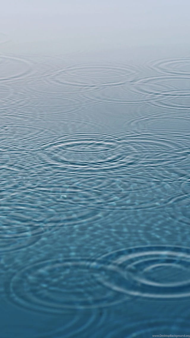 Raindrops Falling Into The Water Wallpapers Free iPhone Wallpapers