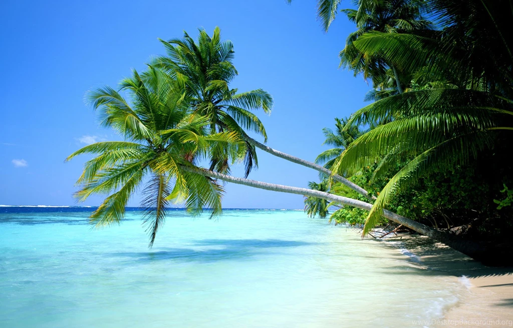 Summer Beach Island HD Desktop Wallpapers