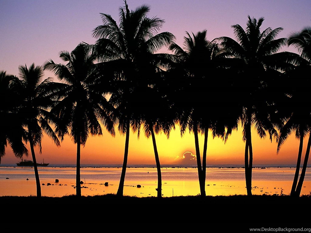 Wallpapers: Island Sunset Wallpapers