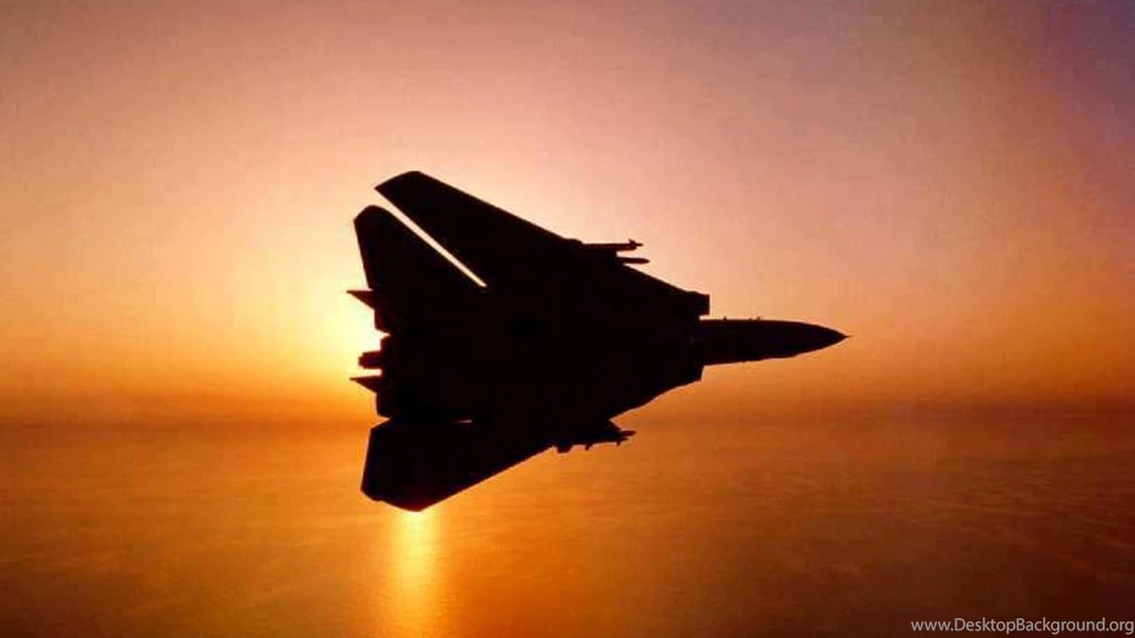 Grumman F 14 Tomcat Silhouette Sunset 1209020 Wallpapers   (