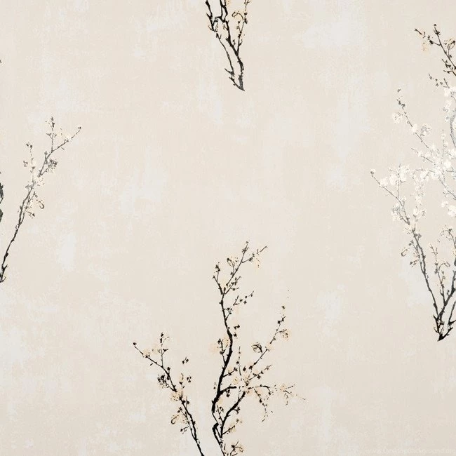 Zen Wallpapers In Ivory And Black Design By York Wallcoverings ...