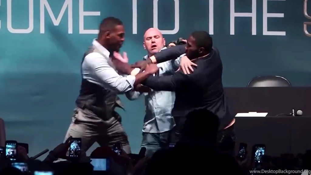 Jon Jones And Anthony Johnson Prank Dana White With Fake Face off ...