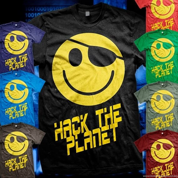 Hackers Movie   Hack The Planet Movie T shirt