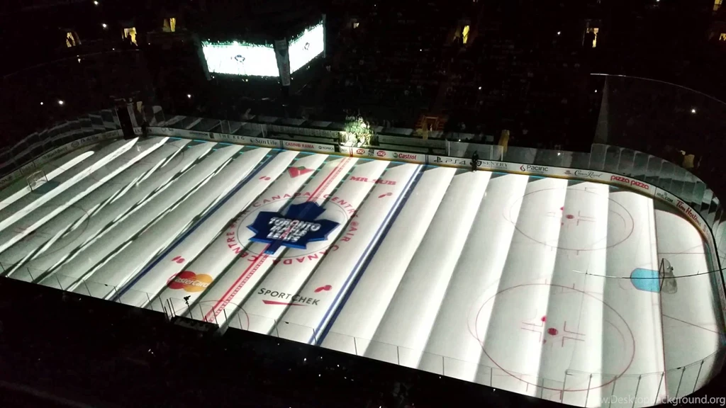 On Ice Projection: Leafs Vs. Hurricanes YouTube