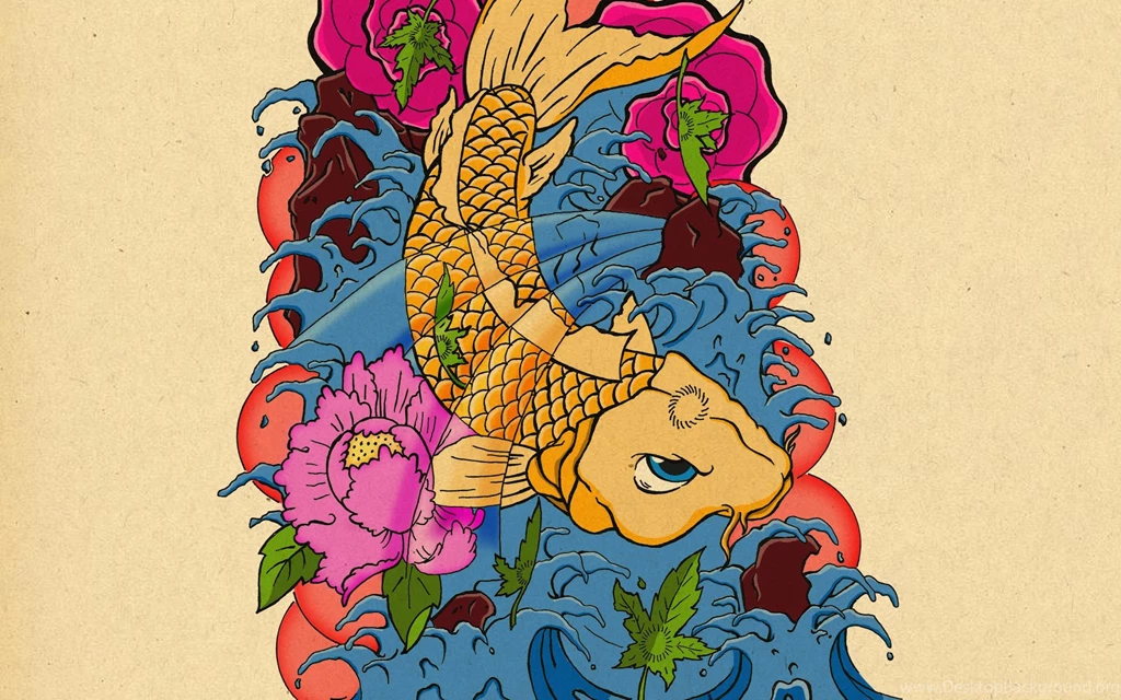 Tattoos Carp Wallpapers