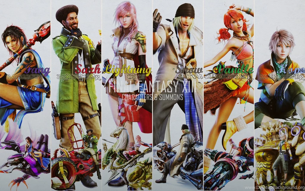 Final Fantasy 13 Favourites By Shaneli1020 On DeviantArt