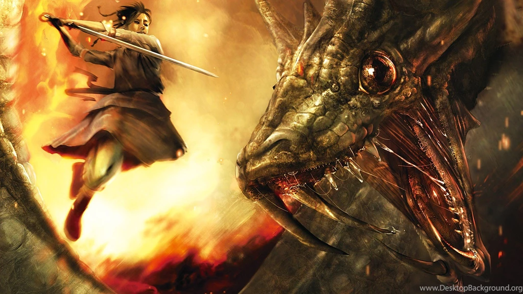 Dragon Slayer, Warrior, Sword, Fantasy, 1920x1080 HD Wallpapers And ...