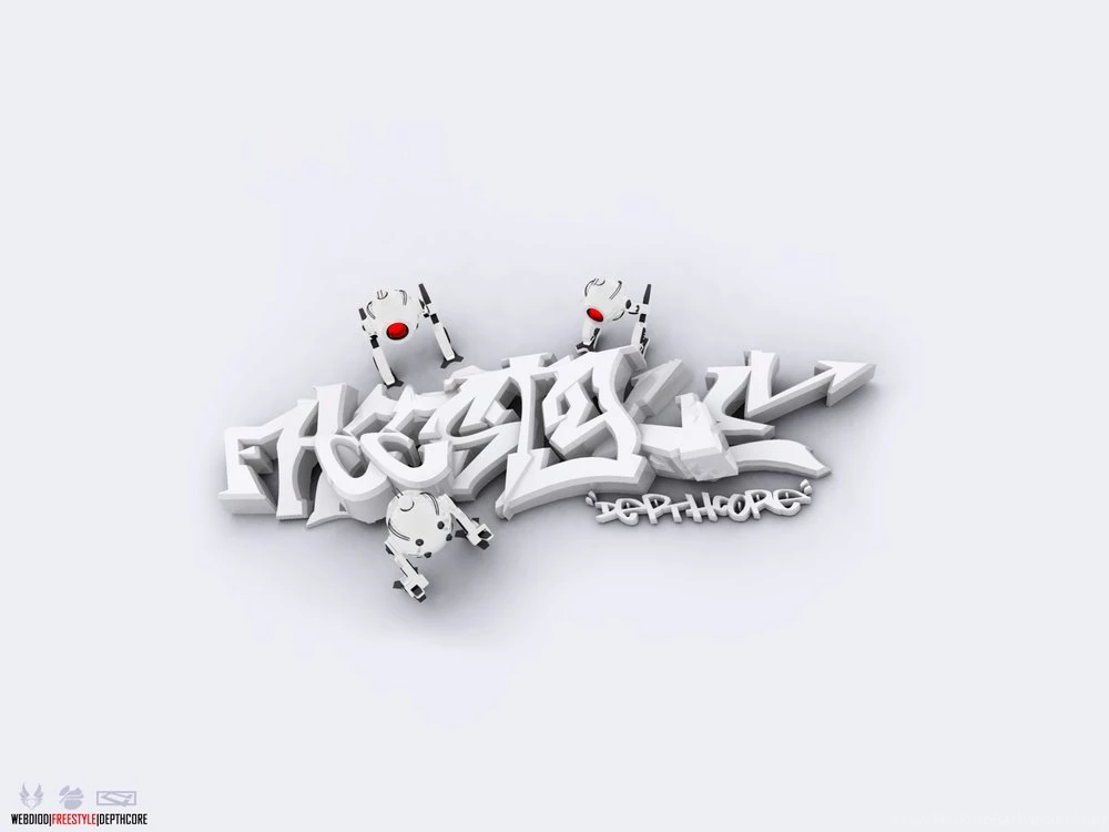 Wallpapers Freestyle Grafitti Bots. By Webdiod Customize.org