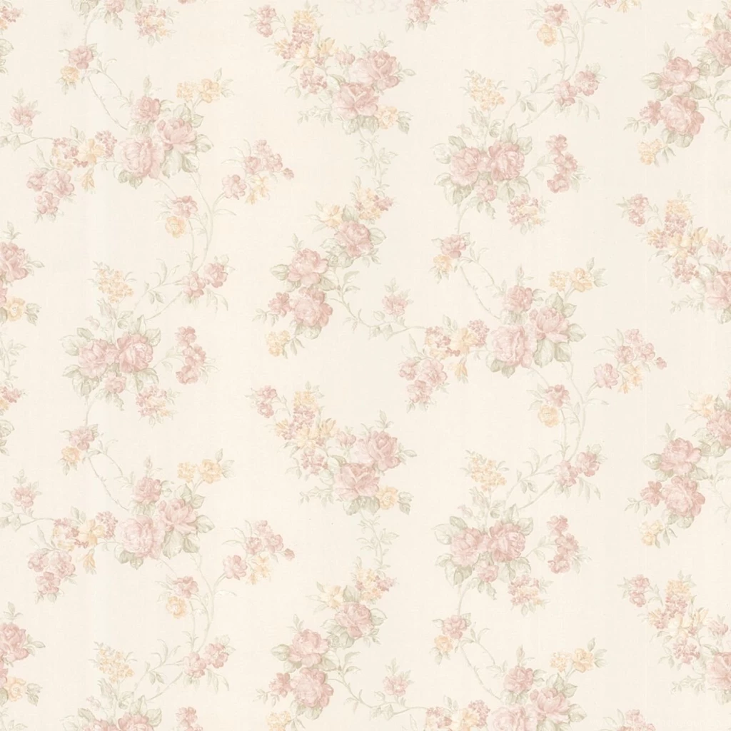 Decowunder Wallpapers Country House Wallpapers Vintage Rose 68323 ...