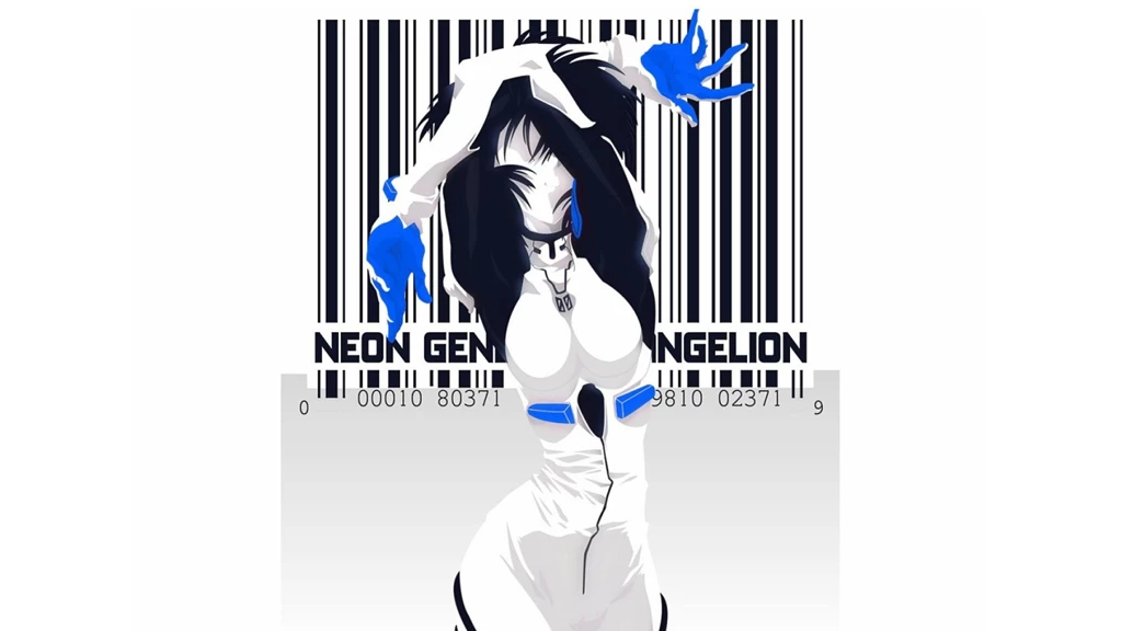 Anime Evangelion Neon Genesis Barcode Rei Ayanami Widescreen Hd ...