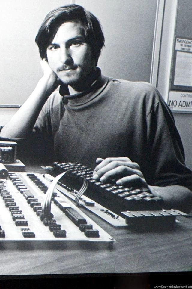 Steve Jobs Young SN01 iPhone Wallpapers, Backgrounds And Themes