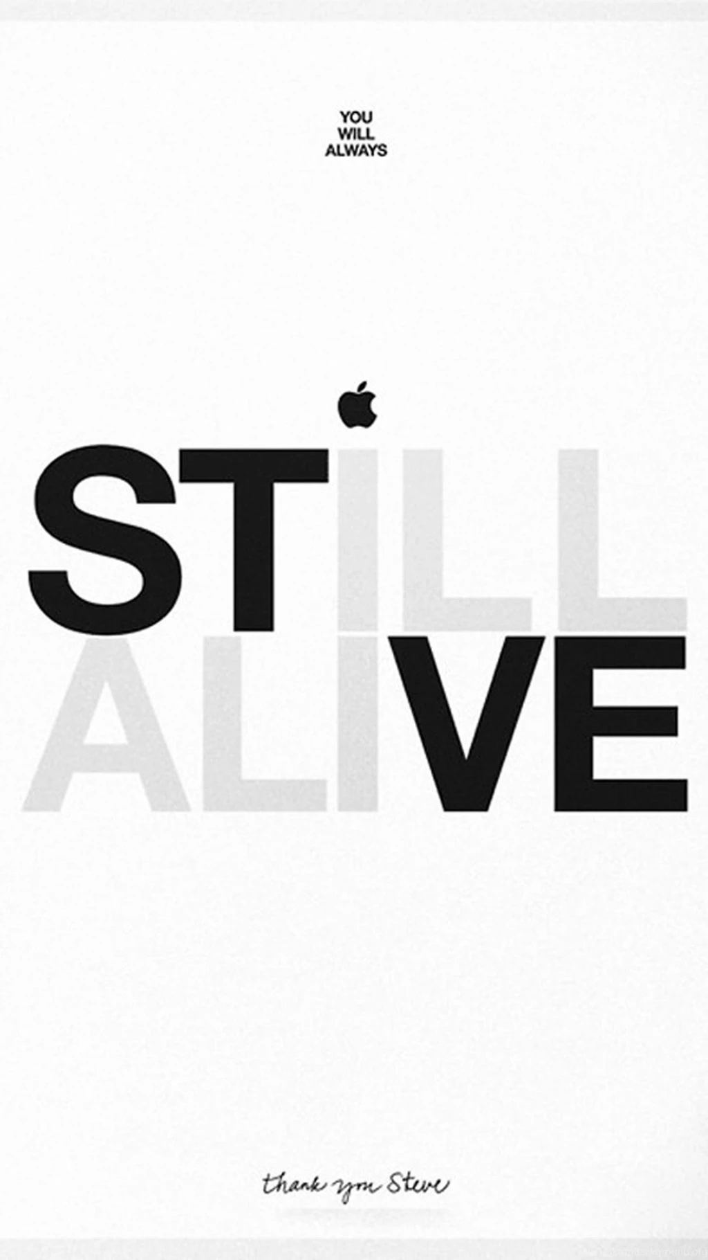 Steve Jobs Apple Still Alive HD Wallpapers iPhone 6 Plus ...