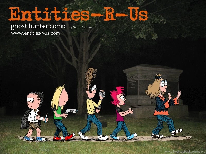 Entities R Us Ghost Hunter Comic Graveyard Hunt Wallpapers