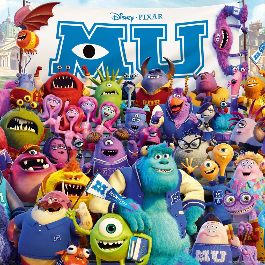 Monsters University Pixar Wallpapers For iPad Mini 2