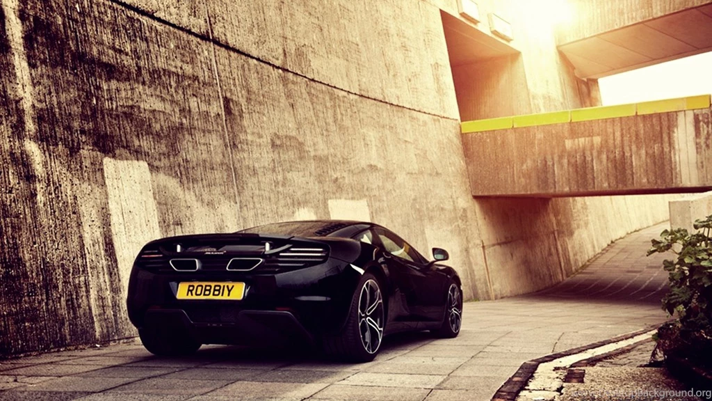 Cars Concept Cars McLaren McLaren P1 Concept Motion Blur Orange ...