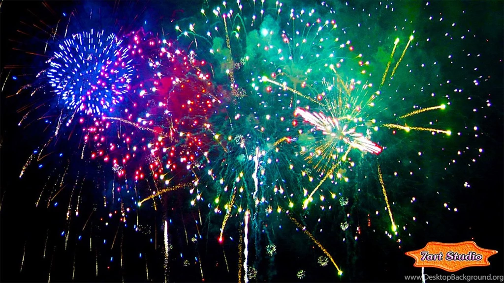Flower Fireworks Screensaver For Windows And Free Live Wallpapers ...