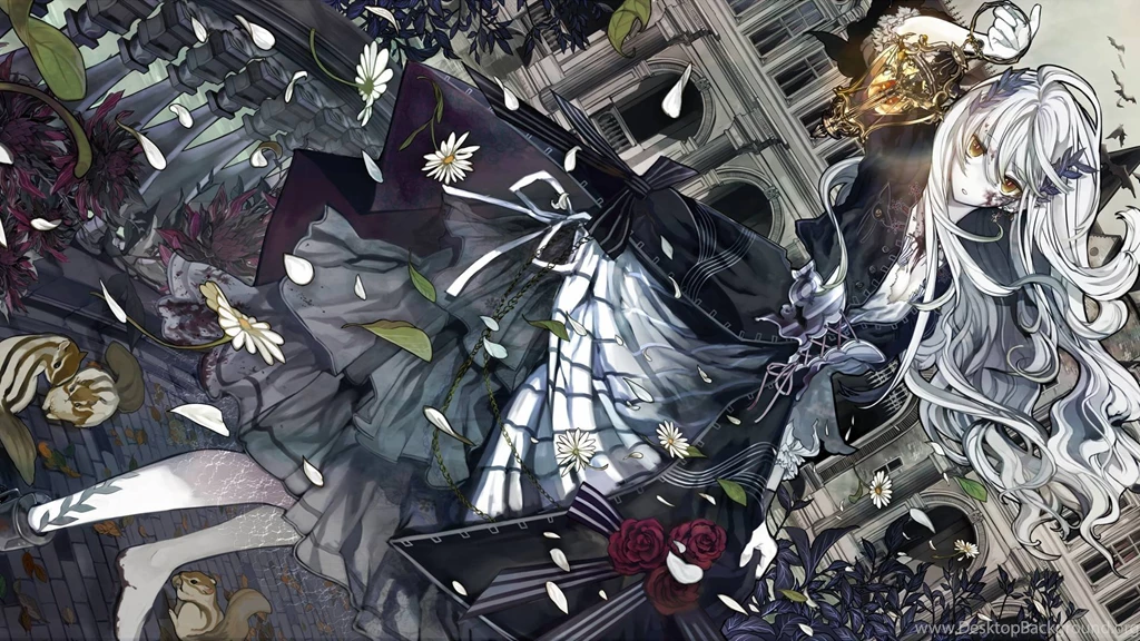 Anime Girl Gothic Dress Wallpapers » WallDevil   Best Free HD ...