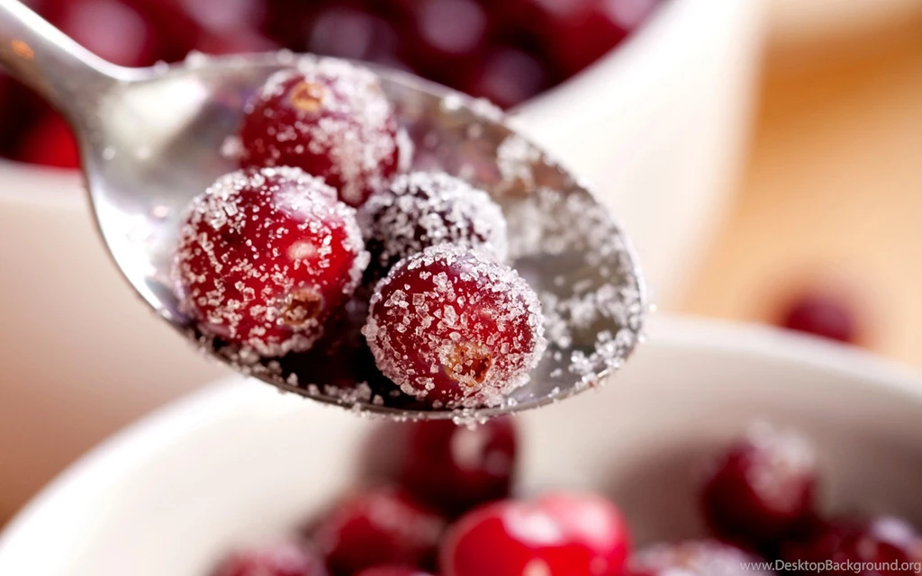 Berries Red Cranberries Sugar Spoon.jpg
