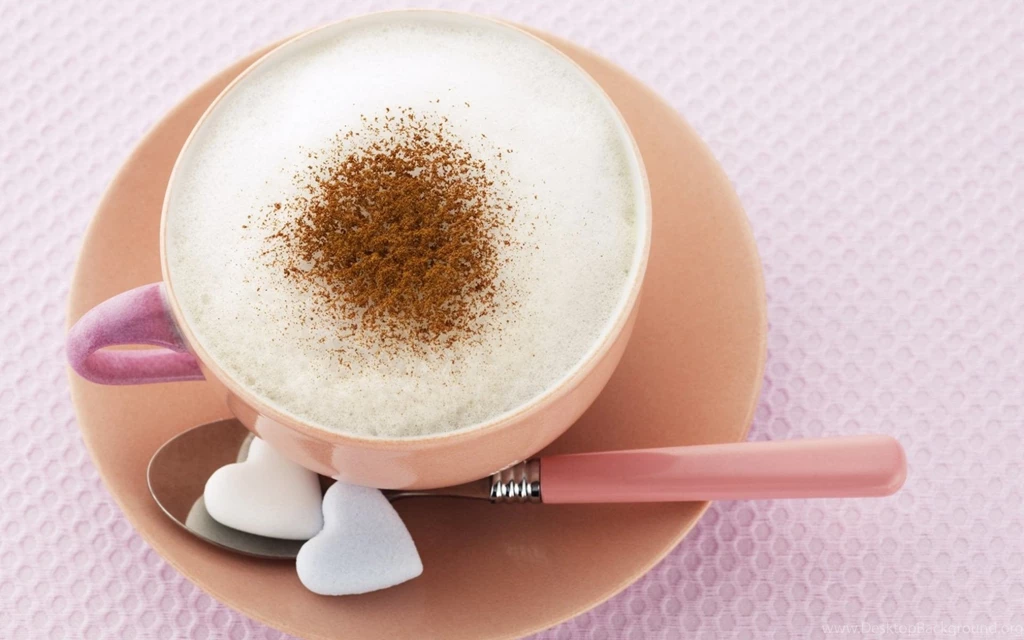 Download Wallpapers 1920x1200 Coffee, Cappuccino, Skin, Hearts ...