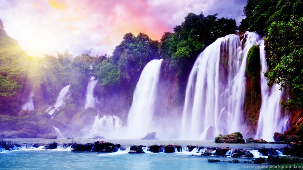 Water Fall Wallpapers Hd For Desktop Free Download 8