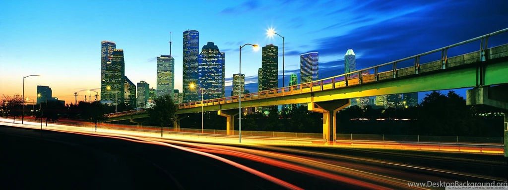 Download Rush Hour City Dual Monitor Wallpapers Wallpapers Widest