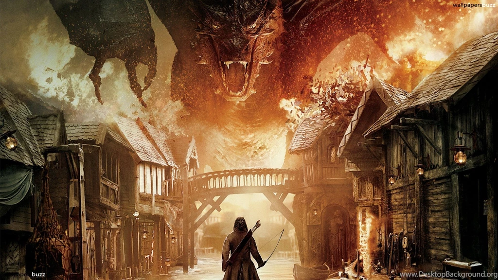 Bard Against The Smaug HD Wallpapers